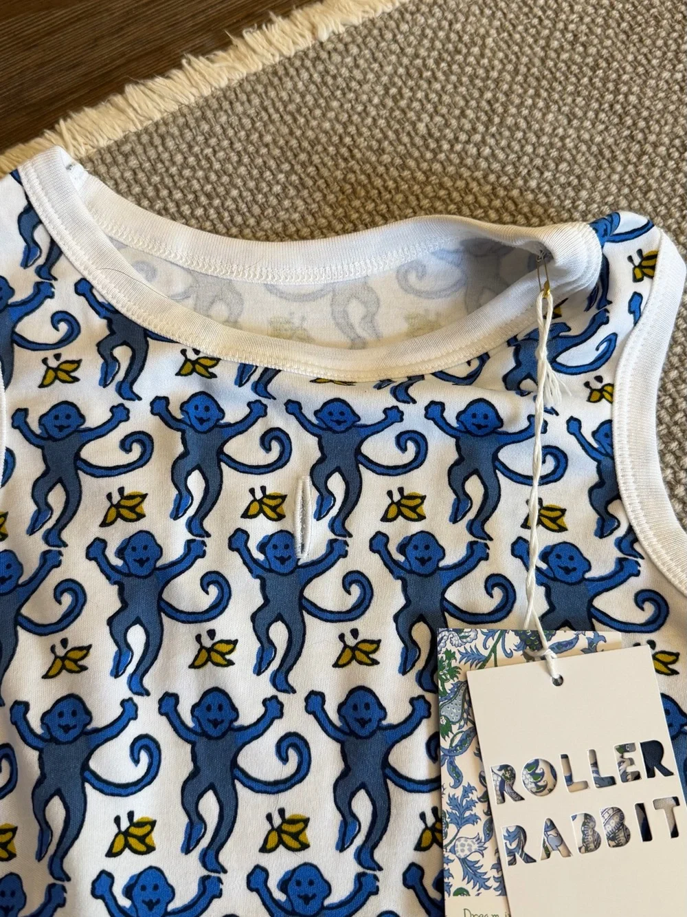 Roller Rabbit Dog Pajamas (New with Tags!)